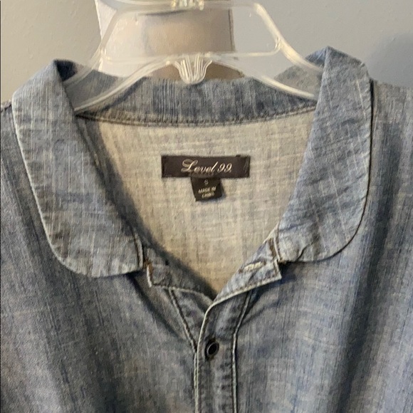 Chambray Denim Romper from Anthropologie - Picture 2 of 7